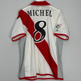 2004/05 RAYO VALLECANO MICHEL #8 HOME SHIRT (XL) JOMA