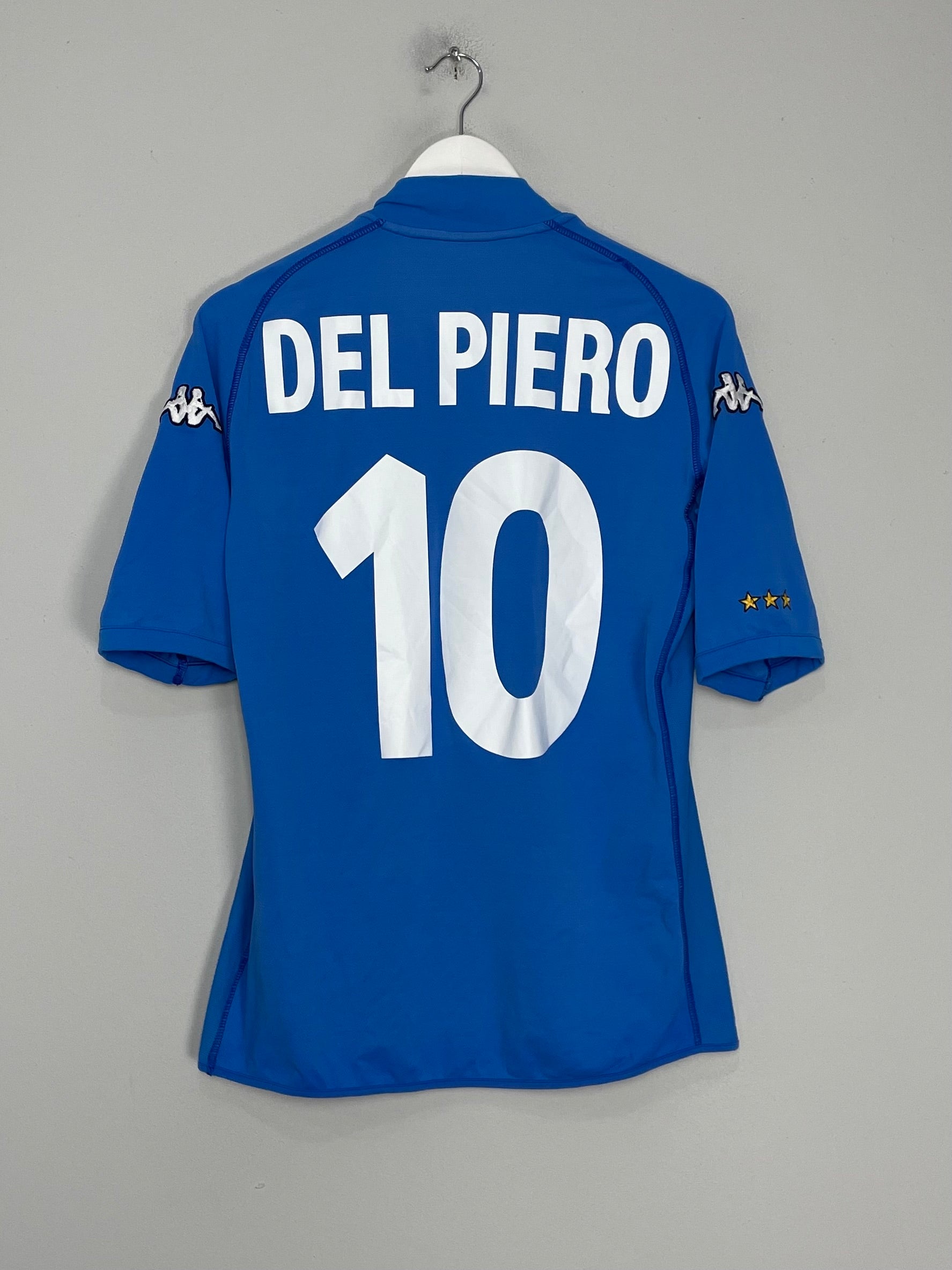 2000/01 ITALY DEL PIERO #10 HOME SHIRT (L) KAPPA