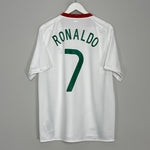 2008/10 PORTUGAL RONALDO #7 AWAY SHIRT (L) NIKE