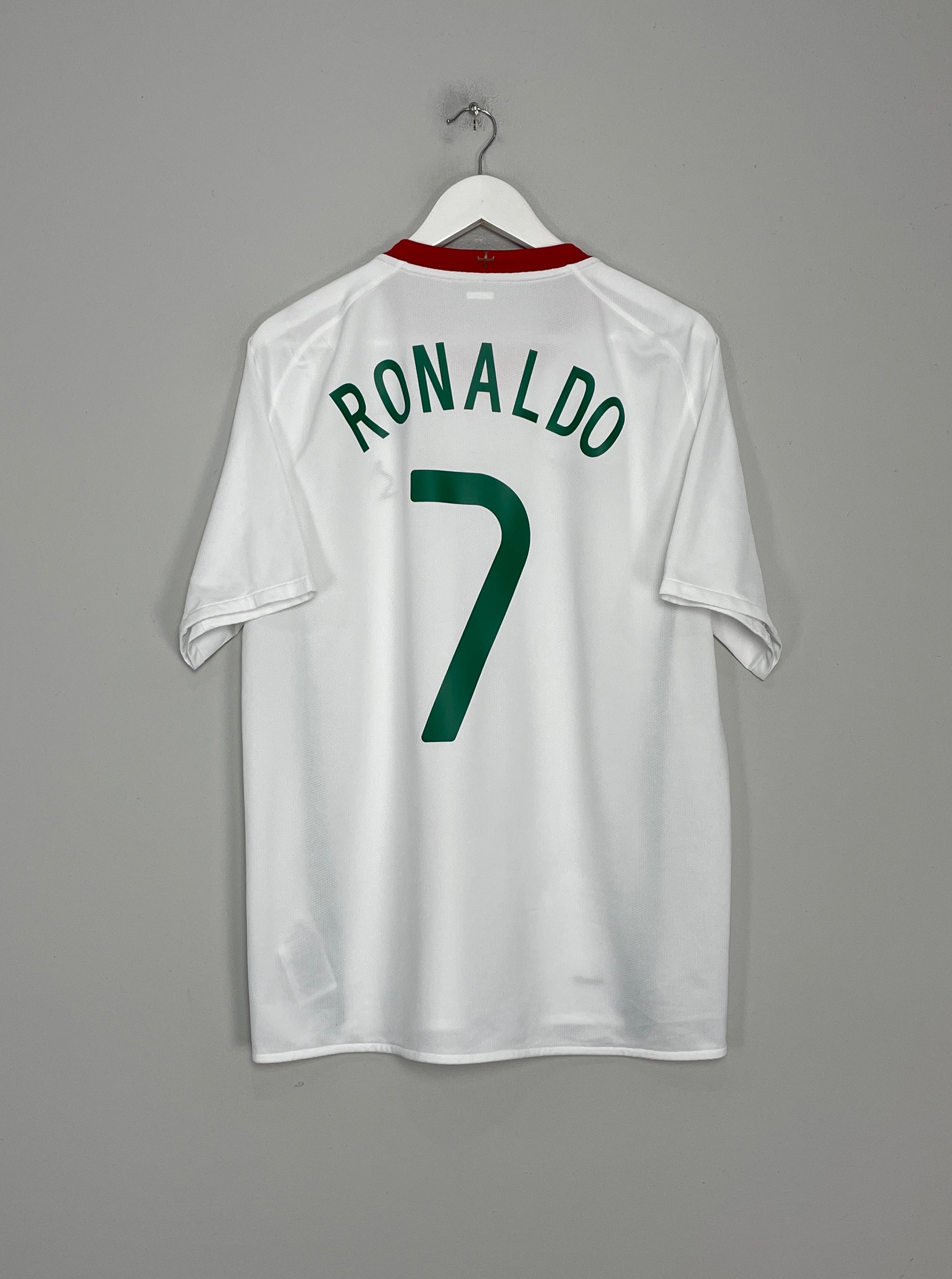 2008/10 PORTUGAL RONALDO #7 AWAY SHIRT (L) NIKE