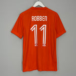 2014/15 NETHERLANDS ROBBEN #11 HOME SHIRT (M) NIKE