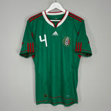 2010 MEXICO R.MARQUEZ #4 HOME SHIRT (M) ADIDAS