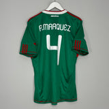 2010 MEXICO R.MARQUEZ #4 HOME SHIRT (M) ADIDAS