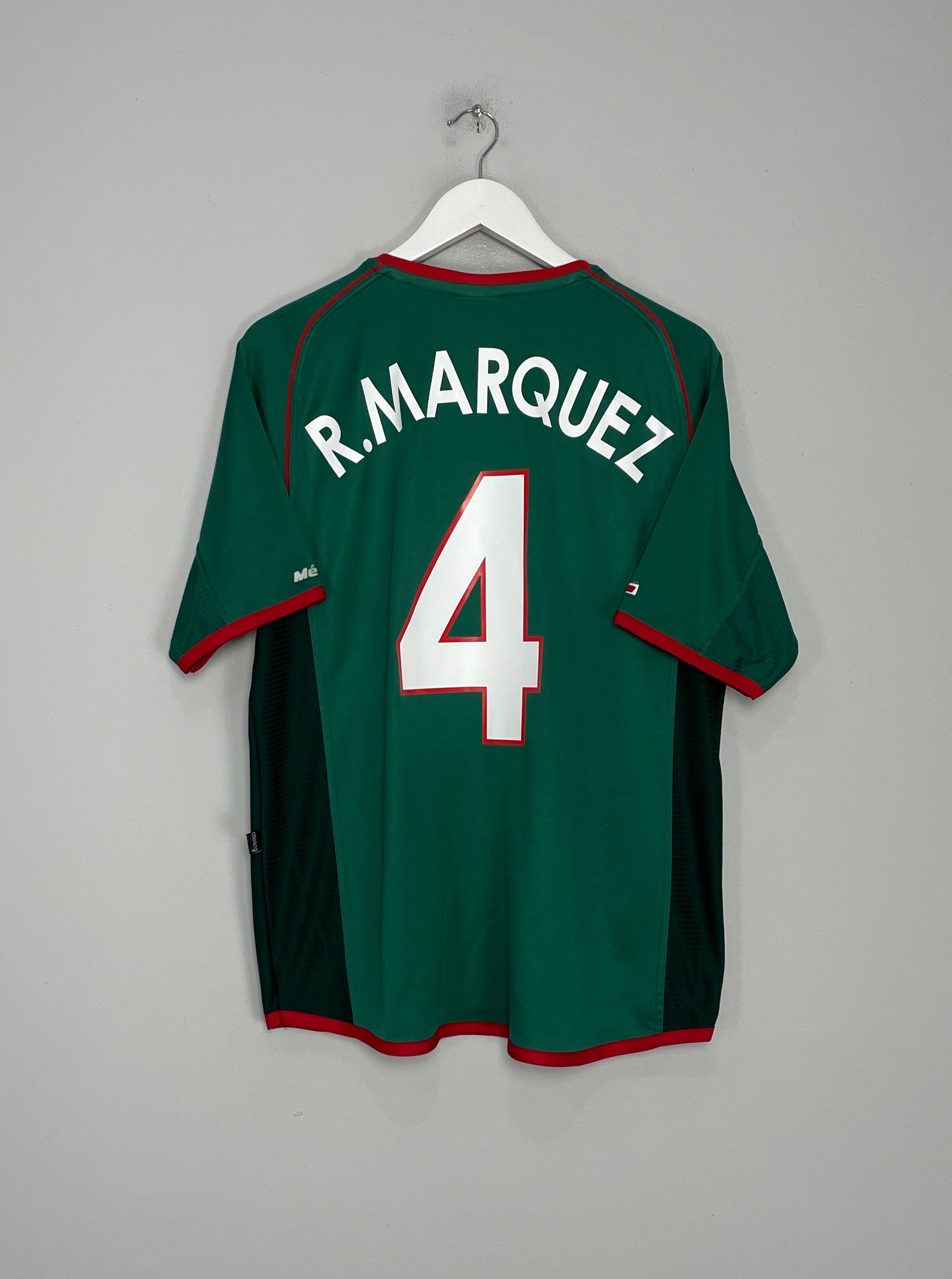 2002/03 MEXICO R.MARQUEZ #4 HOME SHIRT (L) ATLETICA