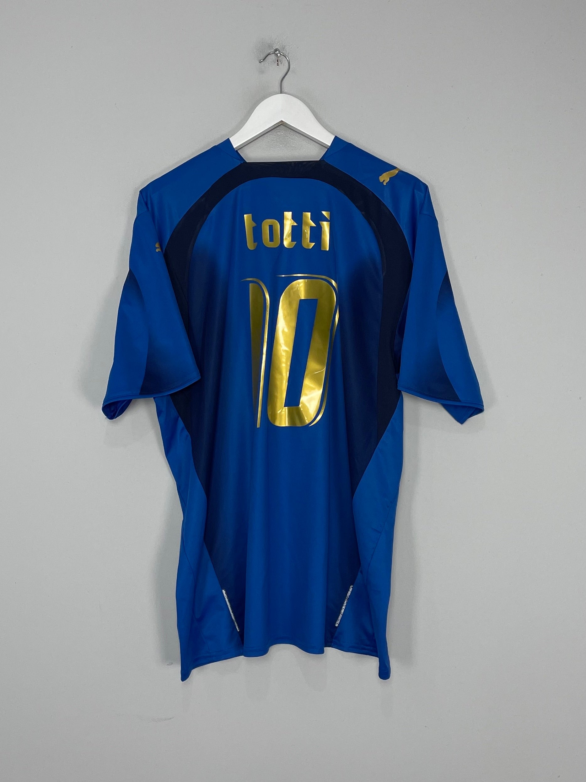 2006/07 ITALY TOTTI #10 HOME SHIRT (XL) PUMA