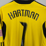 2010/11 FC DALLAS HARTMAN #1 *PLAYER ISSUE* GK SHIRT (L) ADIDAS