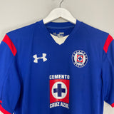 2014/15 CRUZ AZUL GIMENEZ #10 HOME SHIRT (M) UNDER ARMOUR