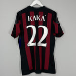 2015/16 AC MILAN KAKA #22 *BNWT* HOME SHIRT (L) ADIDAS