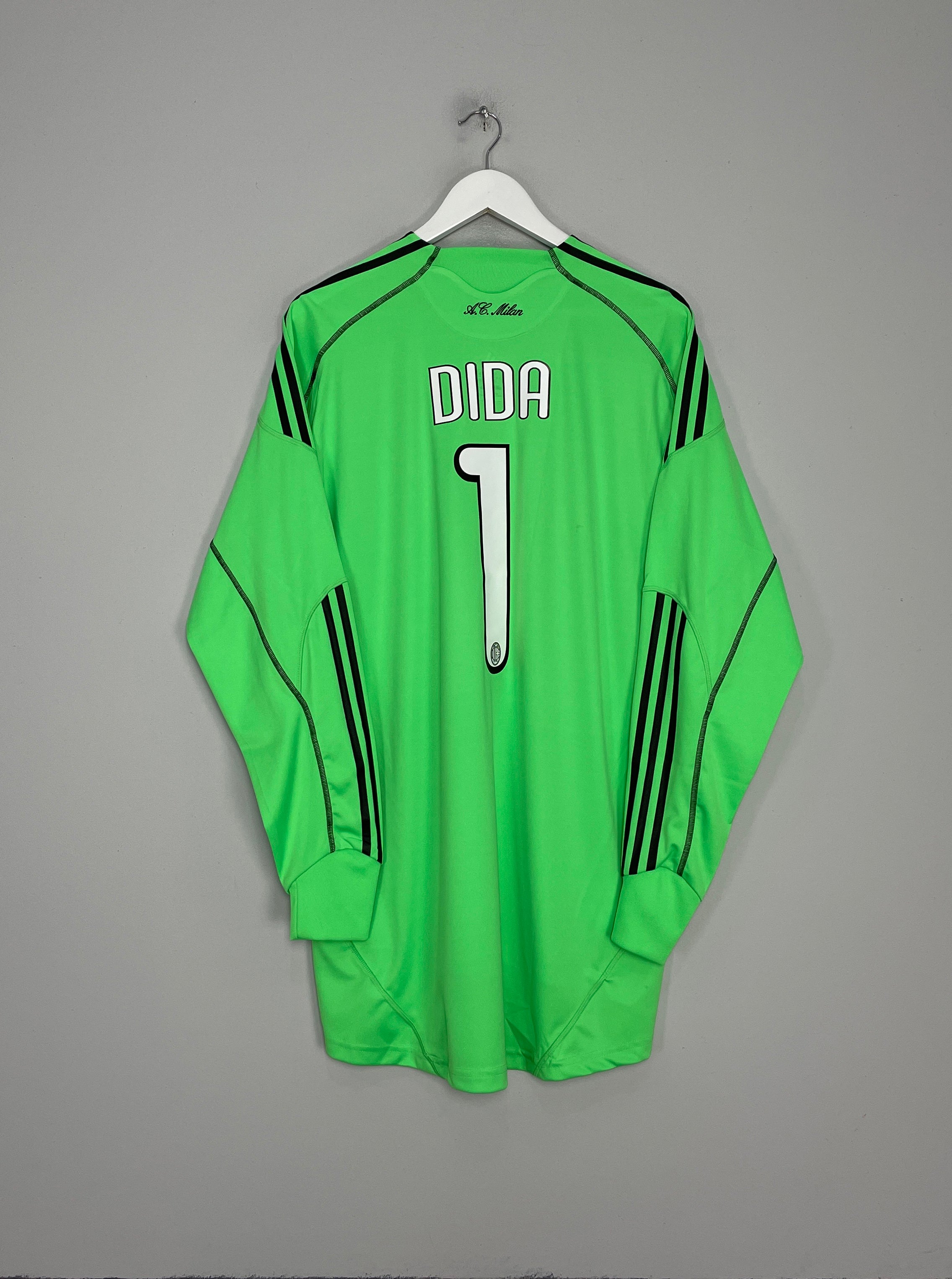 2009/10 AC MILAN DIDA #1 GK SHIRT (XXL) ADIDAS