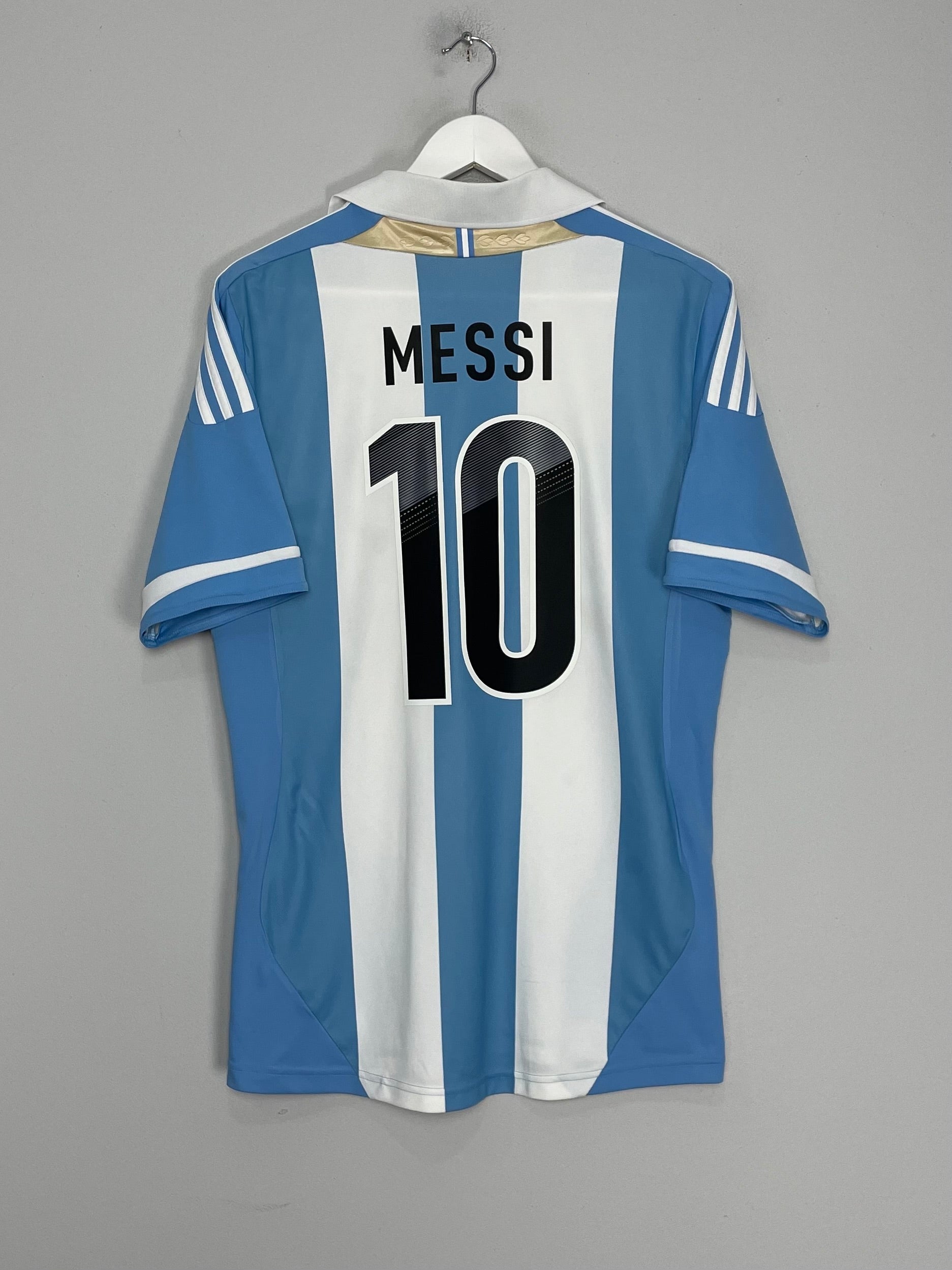 2011/13 ARGENTINA MESSI #10 HOME SHIRT (M) ADIDAS