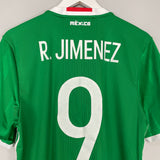 2016/17 MEXICO R.JIMENEZ #9 *PLAYER ISSUE* SIGNED HOME SHIRT (L) ADIDAS