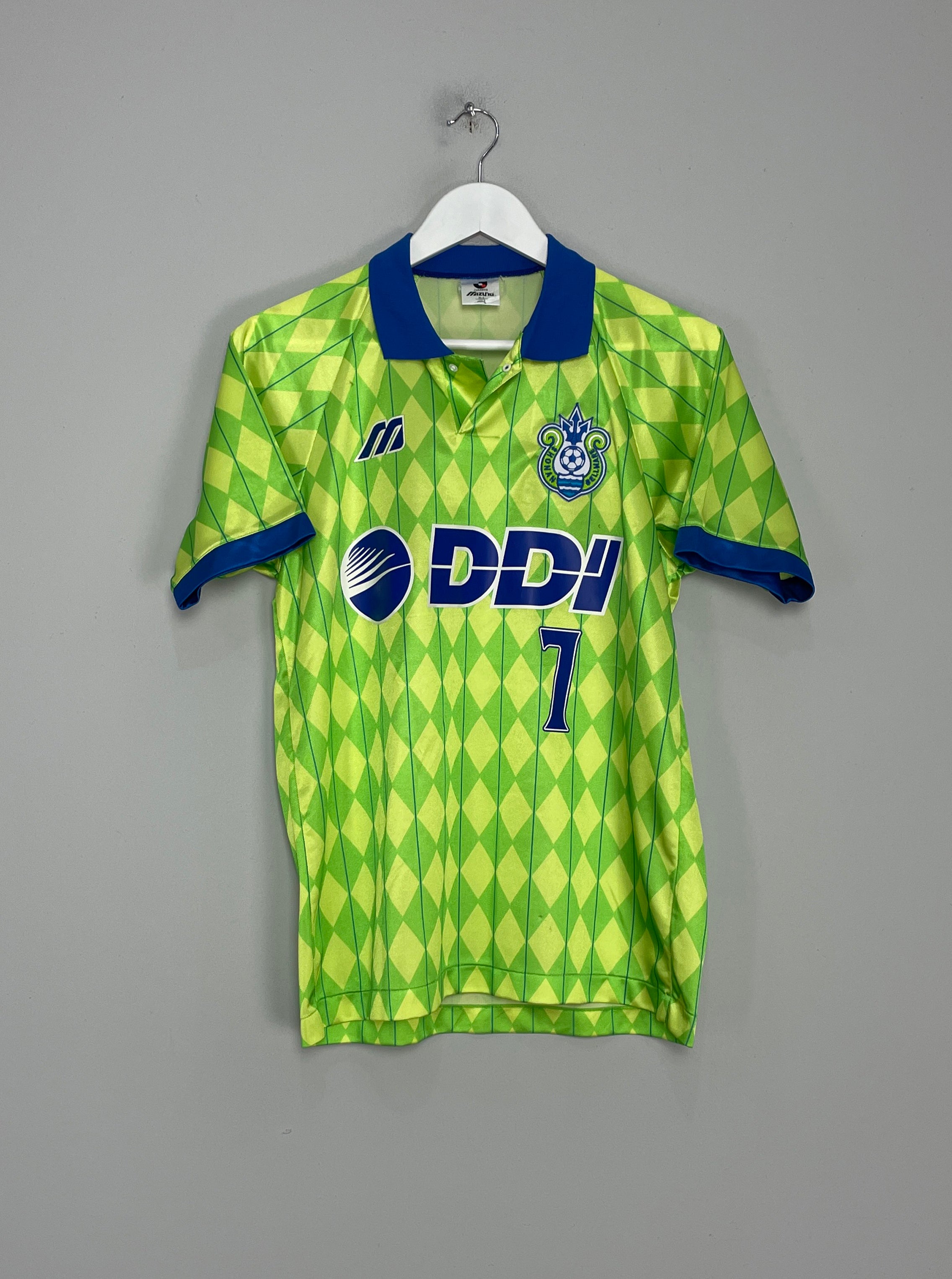 1996 BELLMARE HIRATSUKA NAKATA #7 HOME SHIRT (M) MIZUNO