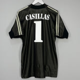 2002/03 REAL MADRID CASILLAS #1 *CENTENARY* GK SHIRT (M) ADIDAS