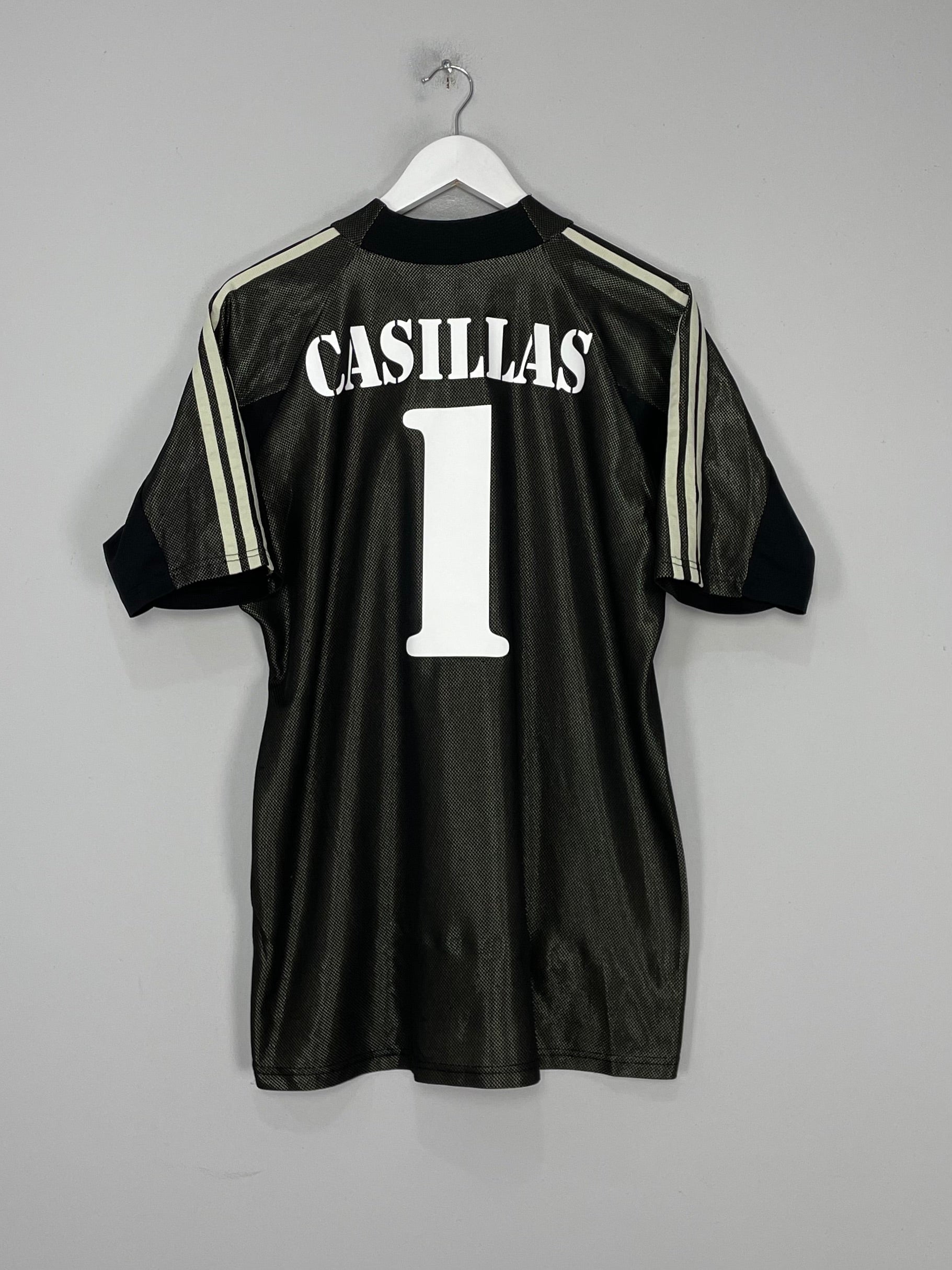 2002/03 REAL MADRID CASILLAS #1 *CENTENARY* GK SHIRT (M) ADIDAS