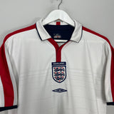 2003/05 ENGLAND HOME SHIRT (M) UMBRO