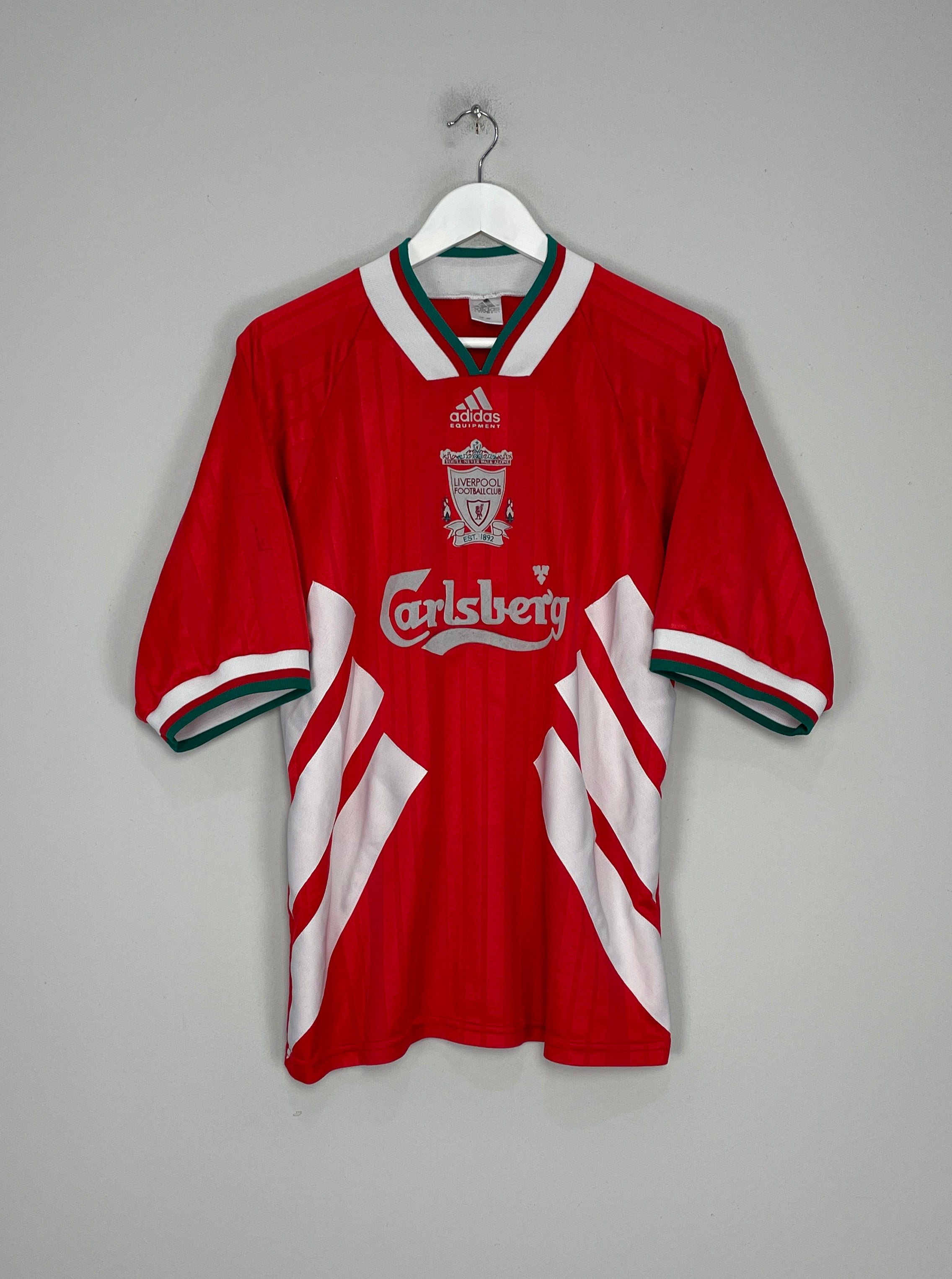 1993/95 LIVERPOOL HOME SHIRT (XL) ADIDAS