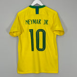 2018/19 BRAZIL NEYMAR JR #10 HOME SHIRT (M) NIKE