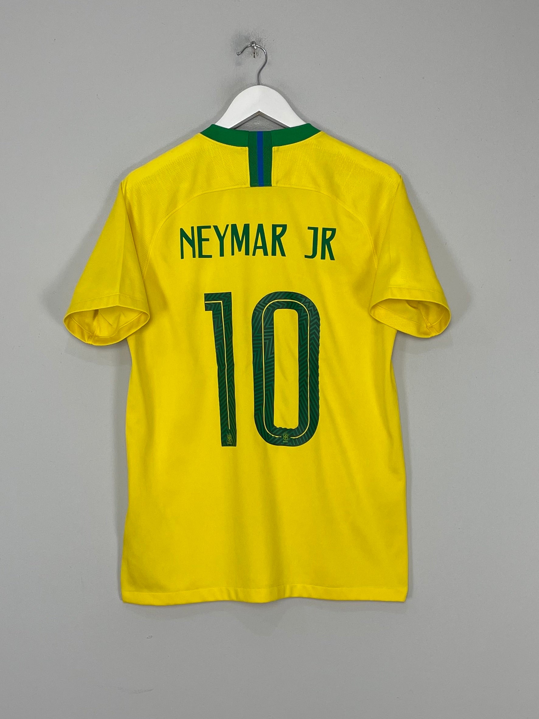 2018/19 BRAZIL NEYMAR JR #10 HOME SHIRT (M) NIKE