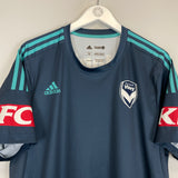 2017/18 MELBOURNE VICTORY TRAINING SHIRT (XL) ADIDAS