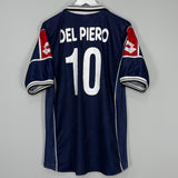 2000/01 JUVENTUS DEL PIERO #10 THIRD SHIRT (L) LOTTO