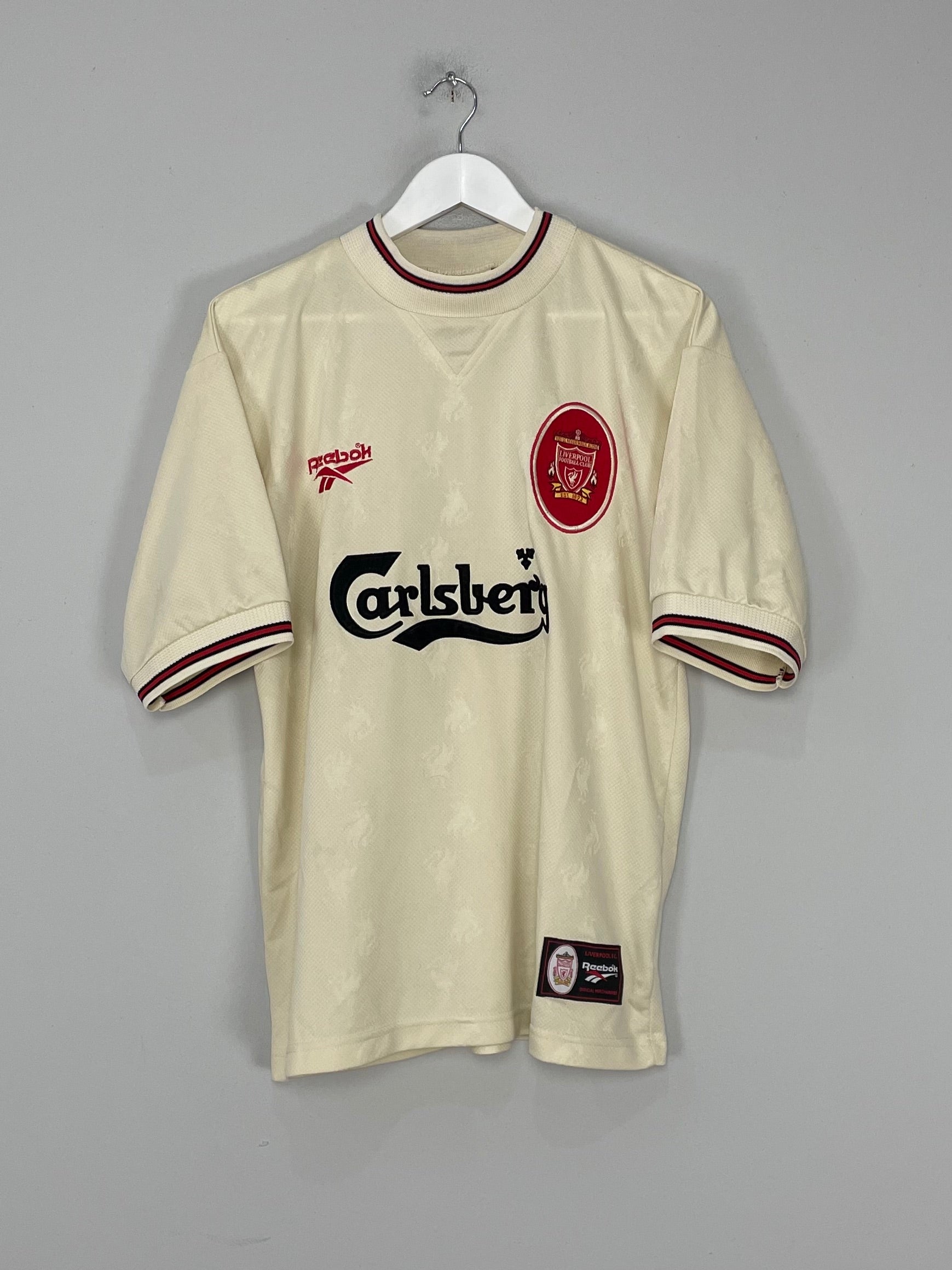 1996/97 LIVERPOOL AWAY SHIRT (M) REEBOK