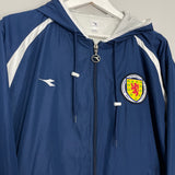 2003/04 SCOTLAND TRACK JACKET (XXL) DIADORA