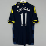 2009/10 CHELSEA DROGBA #11 *BNWT* AWAY SHIRT (L) ADIDAS