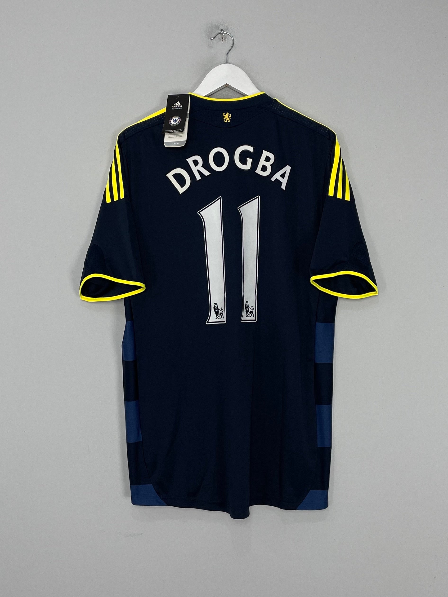 2009/10 CHELSEA DROGBA #11 *BNWT* AWAY SHIRT (L) ADIDAS