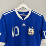 2010/11 ARGENTINA MESSI #10 AWAY SHIRT (M) ADIDAS