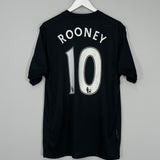 2009/10 MANCHESTER UNITED ROONEY #10 AWAY SHIRT (L) NIKE