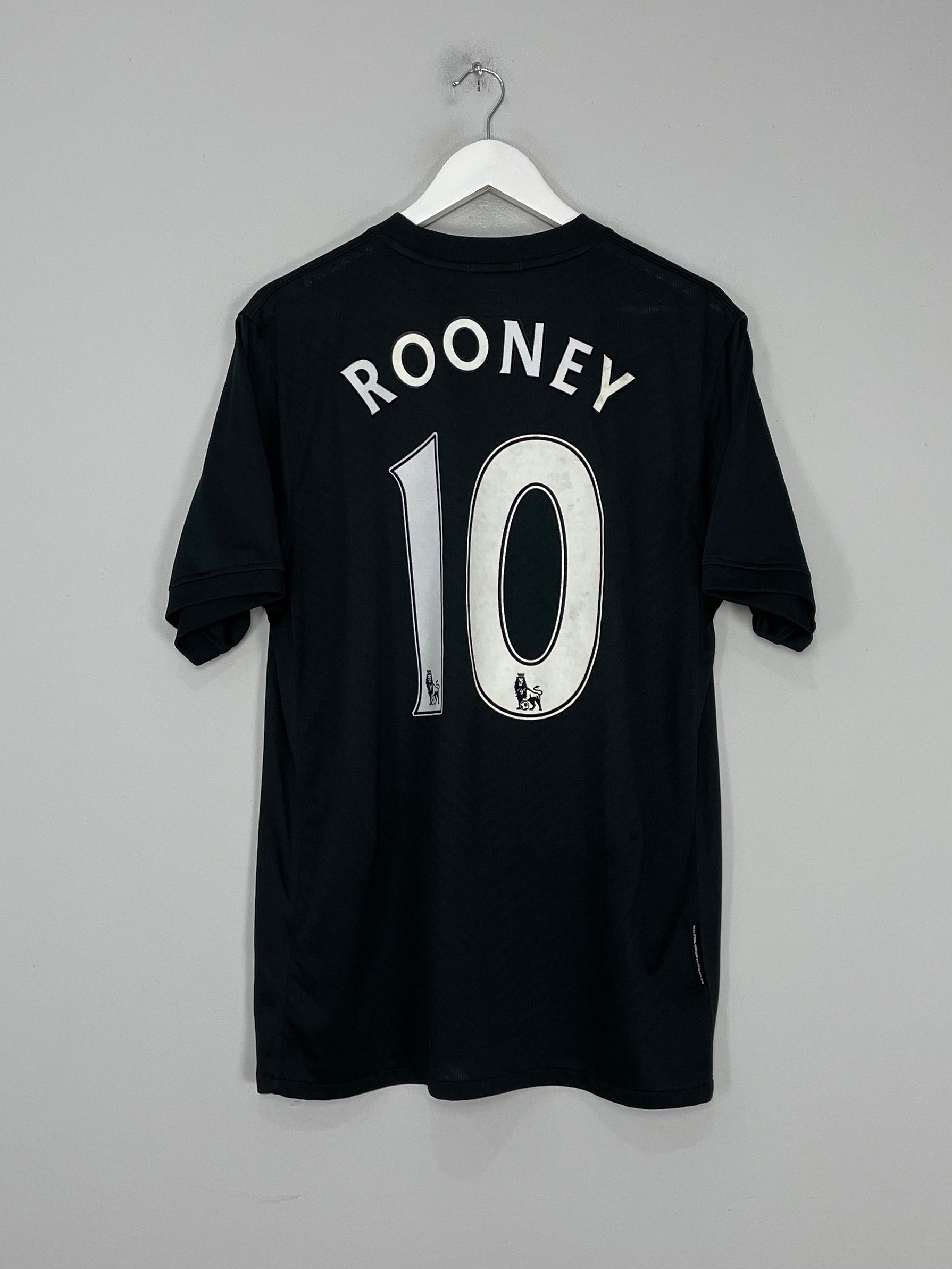 2009/10 MANCHESTER UNITED ROONEY #10 AWAY SHIRT (L) NIKE