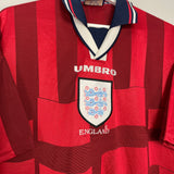 1997/99 ENGLAND AWAY SHIRT (XL) UMBRO