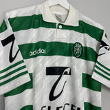 1996/98 SPORTING LISBON HOME SHIRT (M) ADIDAS