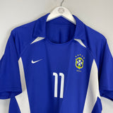 2002/03 BRAZIL RONALDINHO #11 AWAY SHIRT (M) NIKE