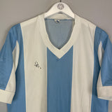 1980/82 ARGENTINA HOME TEMPLATE SHIRT (M) LE COQ