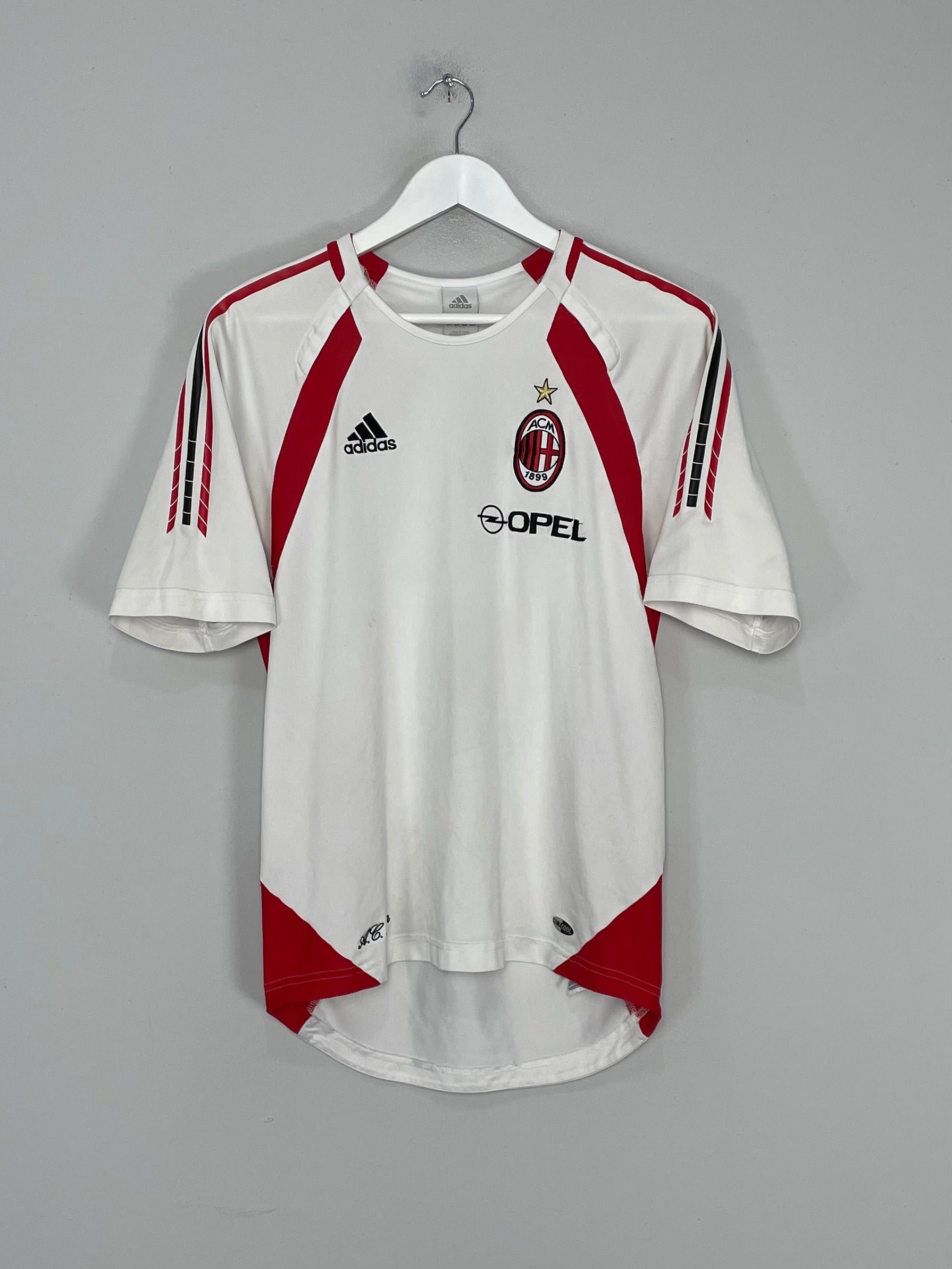 2005/06 AC MILAN TRAINING SHIRT (M) ADIDAS