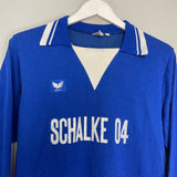 1977/78 SCHALKE L/S HOME SHIRT (L) ERIMA