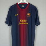 2012/13 BARCELONA BASIC HOME SHIRT (XL) NIKE