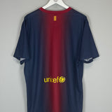 2012/13 BARCELONA BASIC HOME SHIRT (XL) NIKE