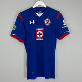 2014/15 CRUZ AZUL GIMENEZ #10 HOME SHIRT (M) UNDER ARMOUR