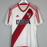 2016/17 RIVER PLATE HOME SHIRT (M) ADIDAS