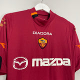 2003/04 ROMA CASSANO #18 HOME SHIRT (M) DIADORA