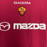 2003/04 ROMA CASSANO #18 HOME SHIRT (M) DIADORA