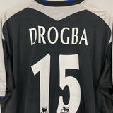 2004/05 CHELSEA DROGBA #15 AWAY SHIRT (XXL) UMBRO