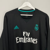 2017/18 REAL MADRID RONALDO #7 L/S AWAY SHIRT (XL) ADIDAS