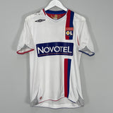 2006/07 LYON JUNINHO #8 HOME SHIRT (M) UMBRO