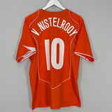 2004/06 NETHERLANDS V.NISTELROOY #10 HOME SHIRT (L) NIKE