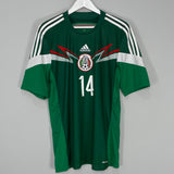 2014/15 MEXICO CHICHARITO #14 HOME SHIRT (L) ADIDAS