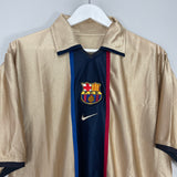 2001/03 BARCELONA AWAY SHIRT (L) NIKE