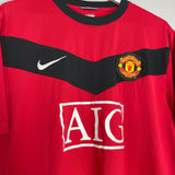 2009/10 MANCHESTER UNITED ROONEY #10 HOME SHIRT (XL) NIKE